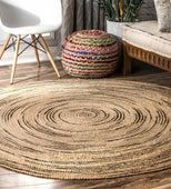 Apocalypse Never Rug 72" x 72" (Jute)