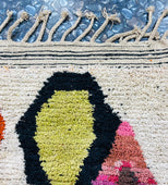 Midnight Express Vintage Moroccan Rug 100"x132" (Wool)