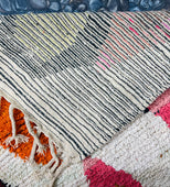 Midnight Express Vintage Moroccan Rug 100"x132" (Wool)