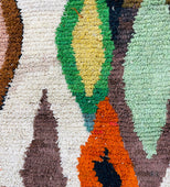 Midnight Express Vintage Moroccan Rug 100"x132" (Wool)