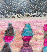 If You Wanna Be My Lover Vintage Moroccan Rug 6' 7" x 10' 9" (Wool)