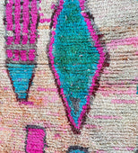 If You Wanna Be My Lover Vintage Moroccan Rug 6' 7" x 10' 9" (Wool)