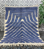 Garden Gate Vintage Moroccan Rug 4'x6' (Wool)