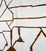 Honey Bee Bee Vintage Moroccan Rug 8'x10' (Wool)