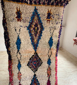 Malfoy Vintage Moroccan Rug 3'2" x 6'11" (Wool)