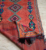 Diagon Alley Vintage Moroccan Rug 4' x 5'4" (Wool)
