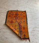 Midcentury Moment Vintage Moroccan Rug 3'3" x 5'1" (Wool)