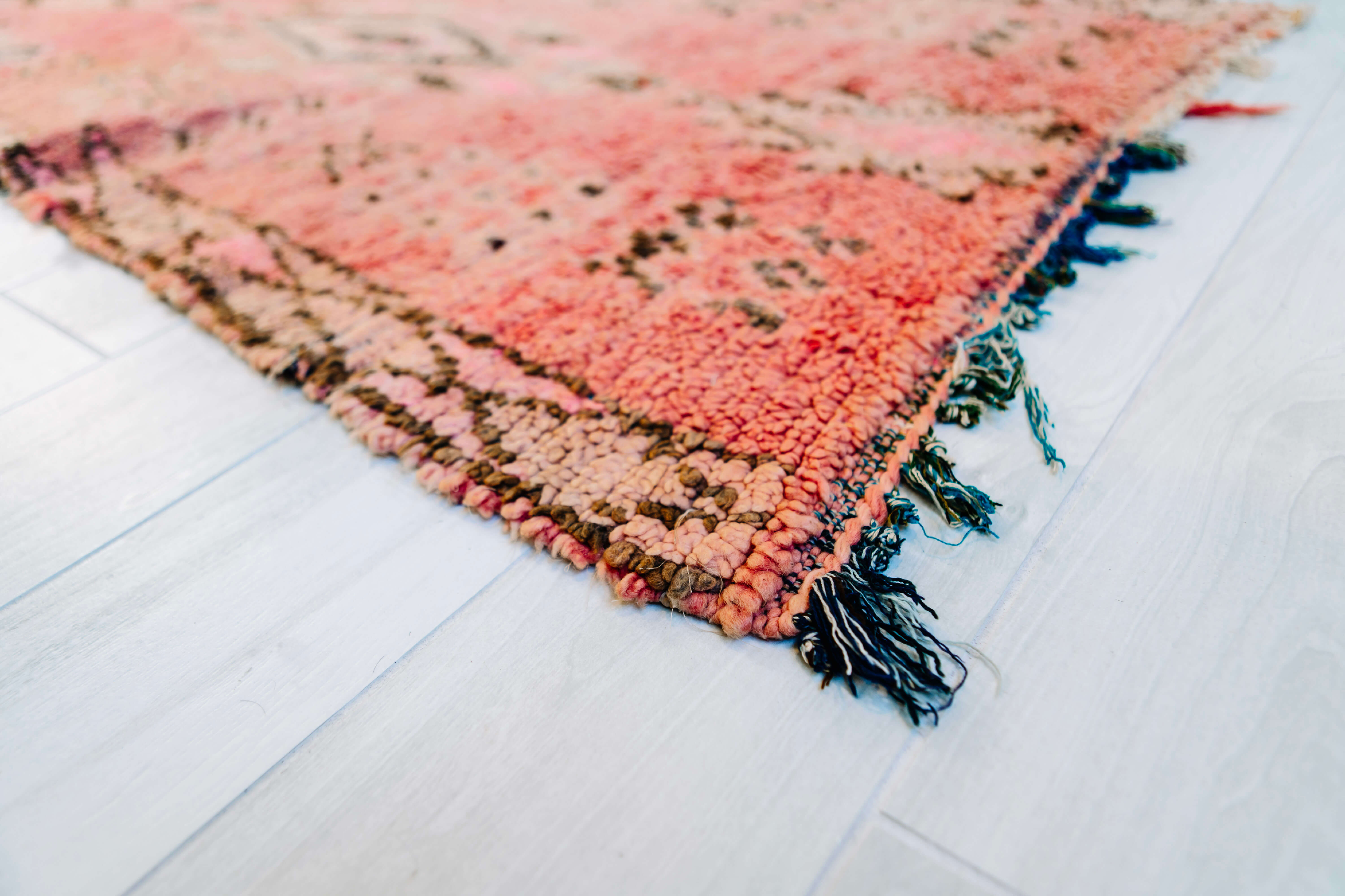 COTTON CANDY (Vintage Moroccan Rug) – Coco Carpets