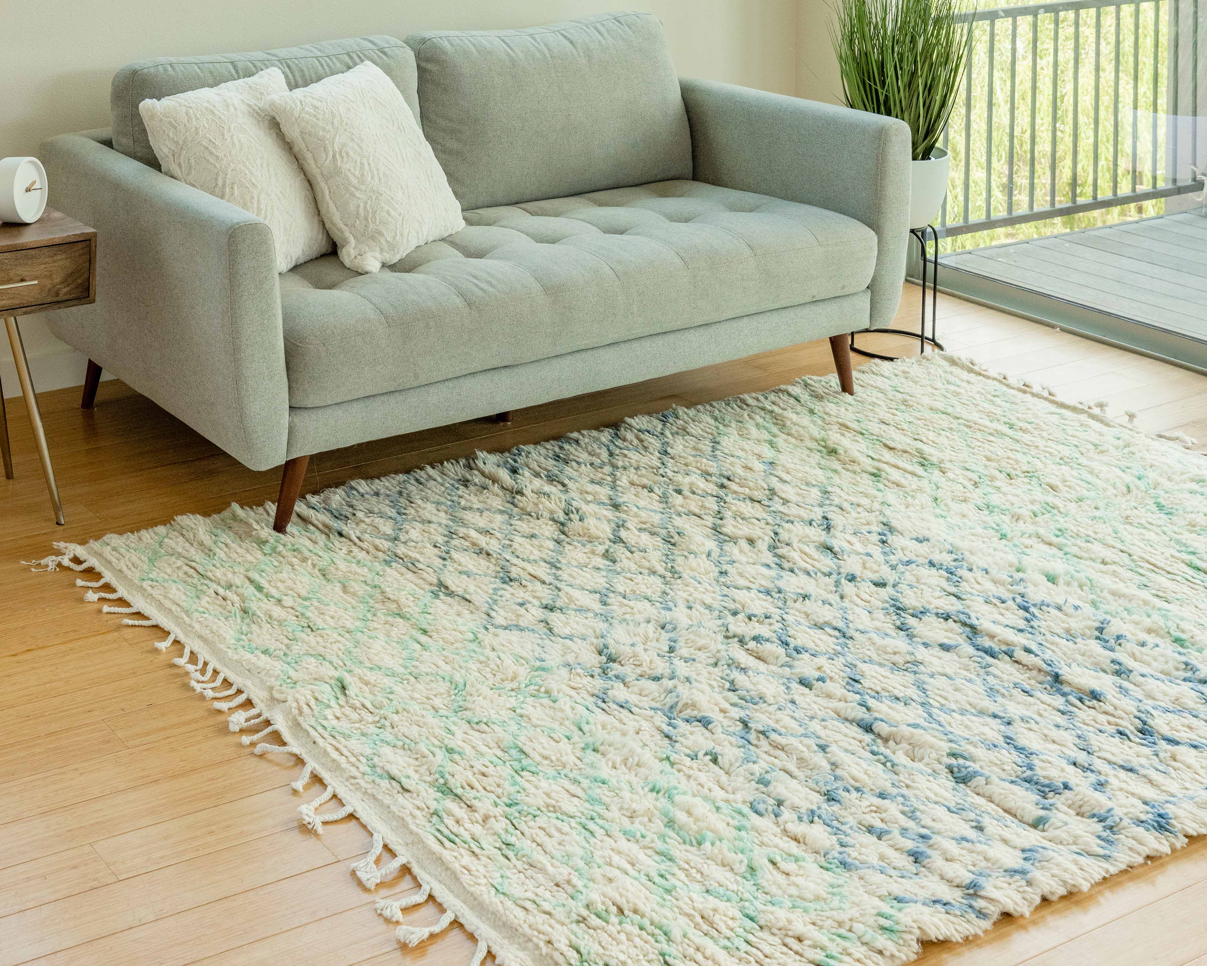 Mr. Nobody Vintage Moroccan Rug 4'11