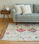 ON THE SILVER GLOBE BERBER RUG EXTRA-3