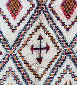 Black Magic Vintage Moroccan Rug 7'x10' (Wool)